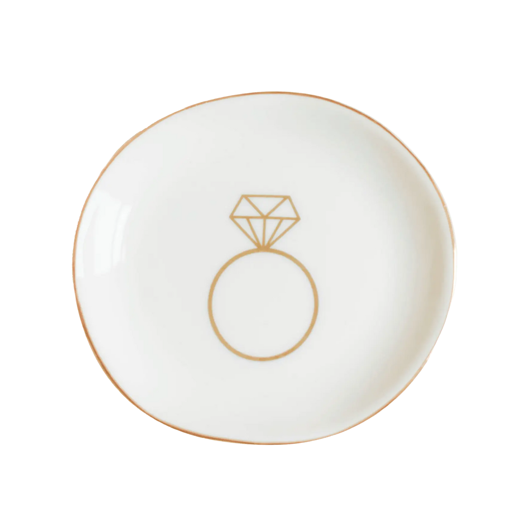 Engagement Ring Jewelry Dish Sweet Water Decor Cleanse Face & Body Bar