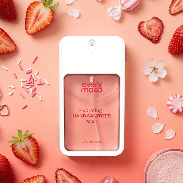 EveryMood | Hand Sanitizer Mist | Strawberry Everymood Cleanse Face &amp; Body Bar