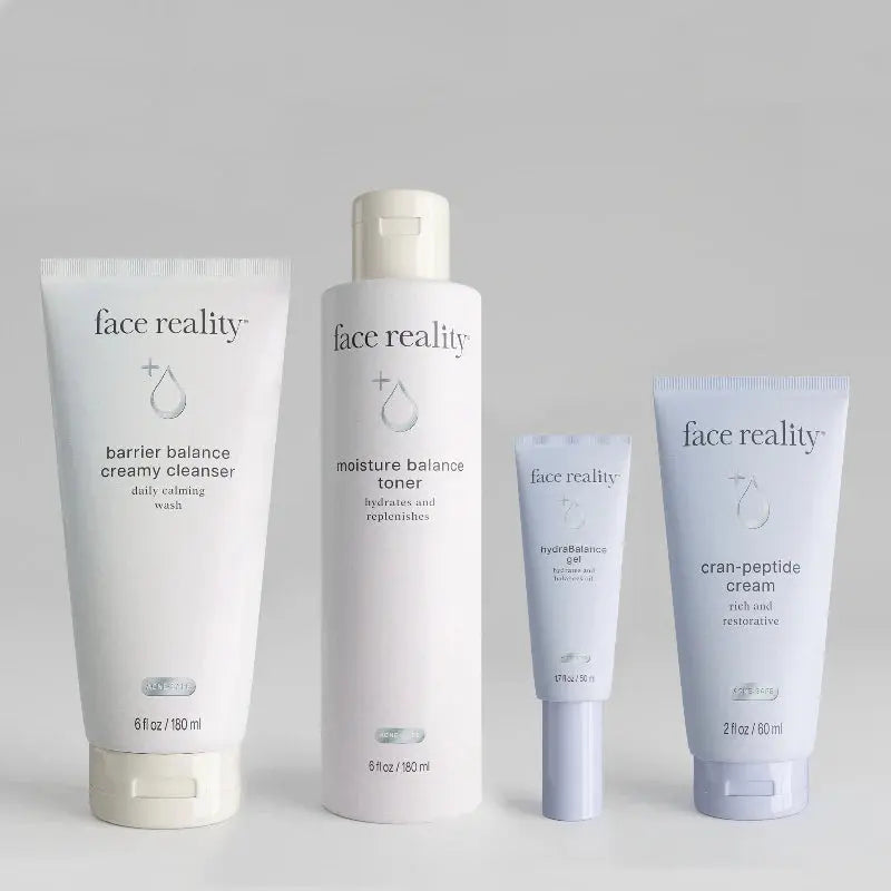 Face Reality Acne-Safe Kit for Dry & Sensitive Skin Face Reality Cleanse Face & Body Bar