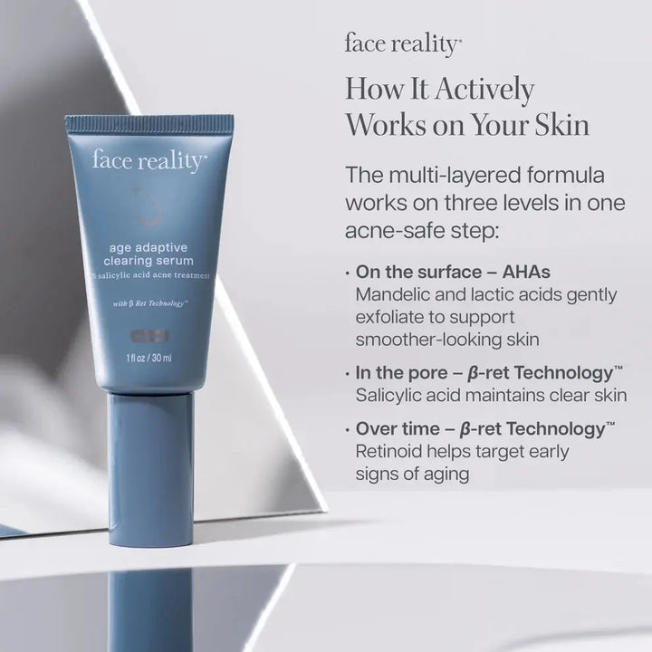 Face Reality Age Adaptive Clearing Serum Face Reality Cleanse Face &amp; Body Bar