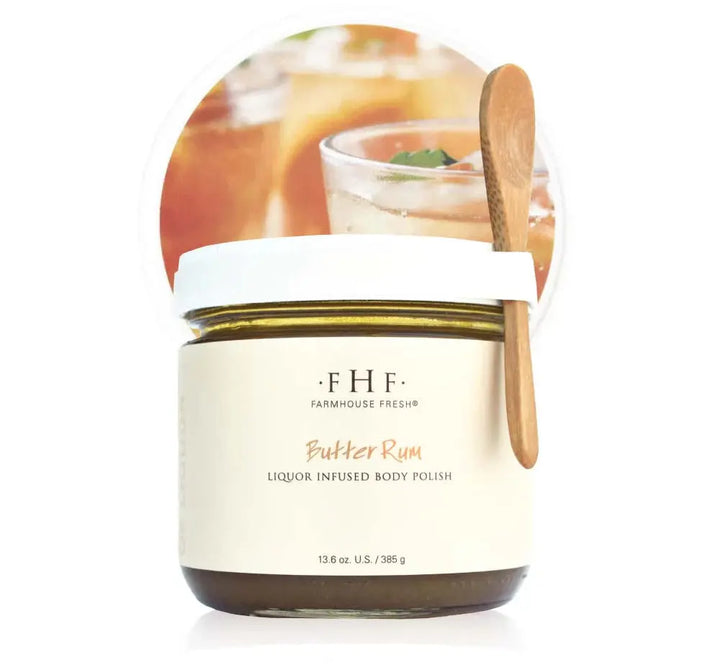 Farmhouse Fresh Butter Rum Liquor Infused Body Polish