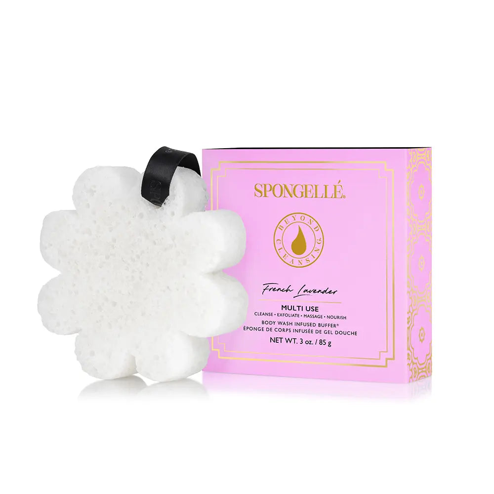 Floral Boxed Flower Set Spongellé Cleanse Face & Body Bar
