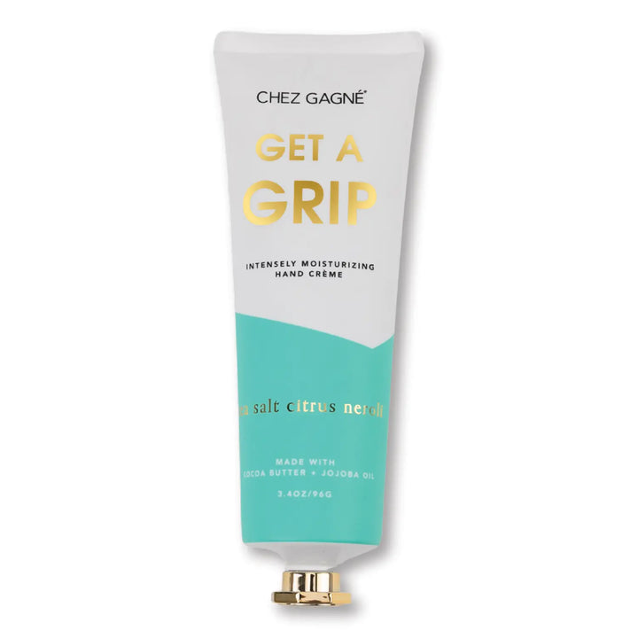 Get A Grip Moisturizing Hand Crème – Sea Salt, Citrus &amp; Neroli Chez Gagné Cleanse Face &amp; Body Bar
