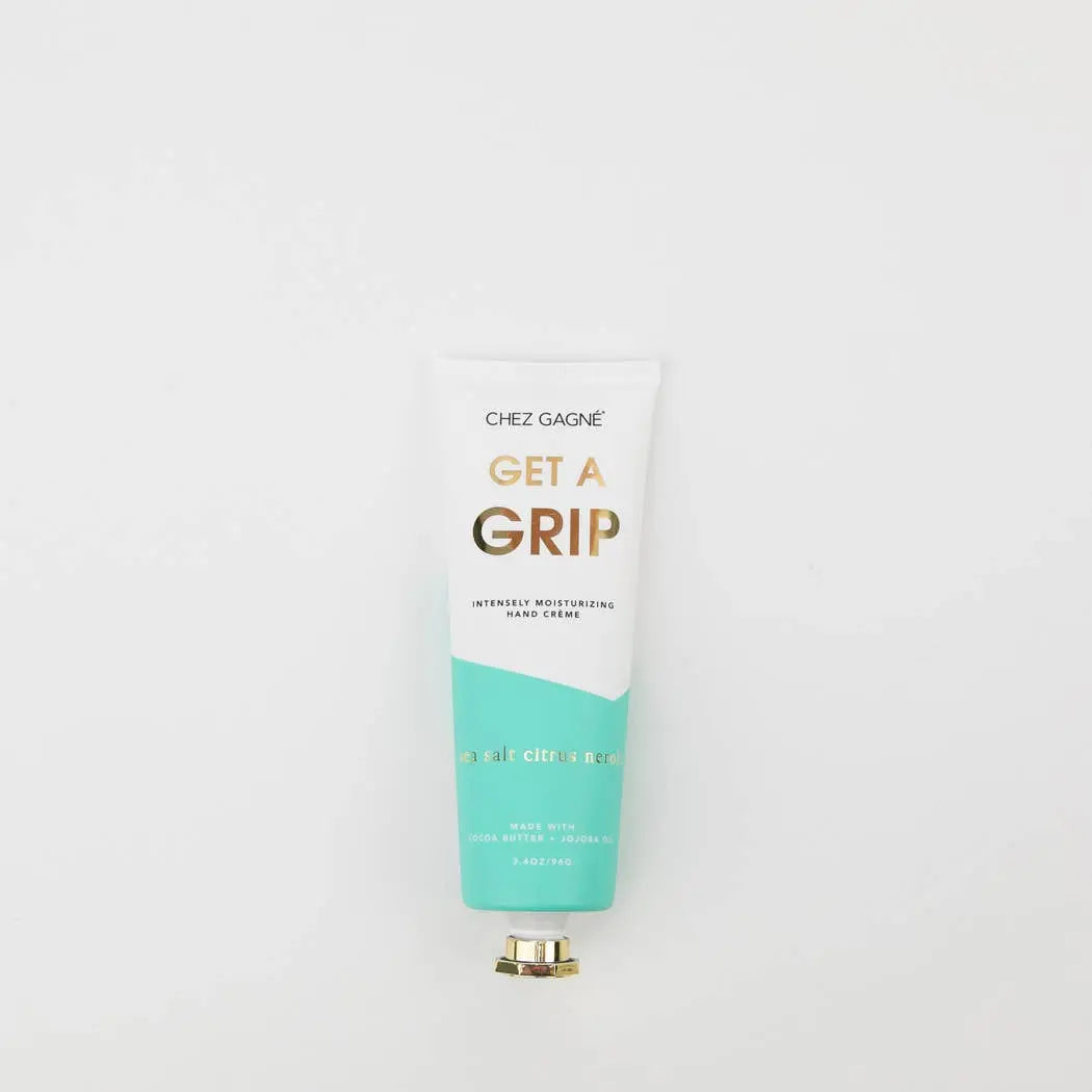 Get A Grip Moisturizing Hand Crème – Sea Salt, Citrus &amp; Neroli Chez Gagné Cleanse Face &amp; Body Bar