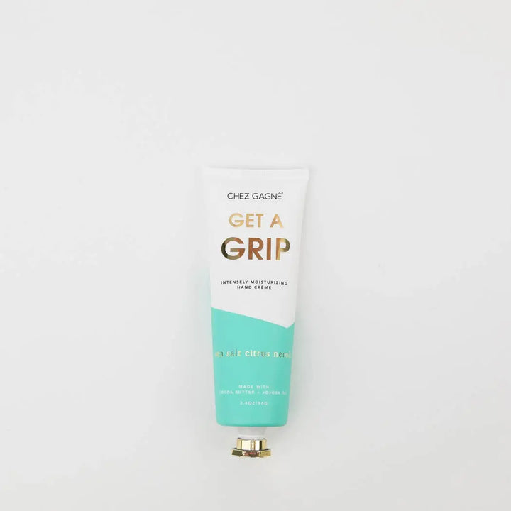 Get A Grip Moisturizing Hand Crème – Sea Salt, Citrus &amp; Neroli Chez Gagné Cleanse Face &amp; Body Bar