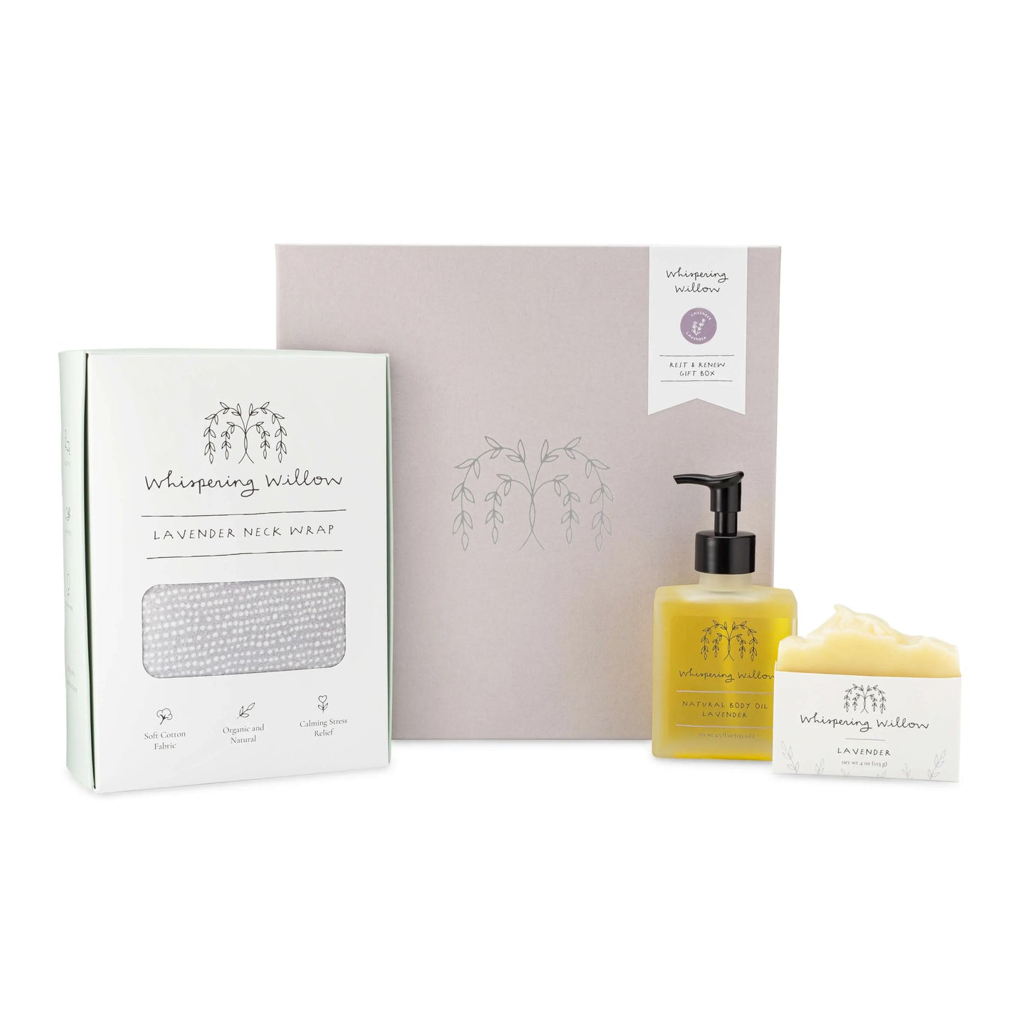 Lavender Rest & Renew Gift Box Whispering Willow