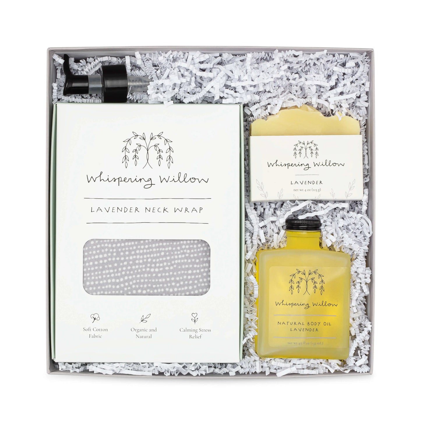 Lemongrass Rest & Renew Gift Box Whispering Willow