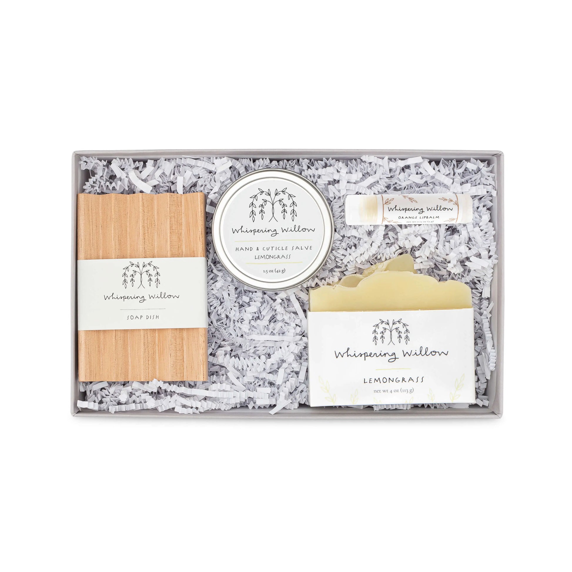 Lemongrass Self-Care Gift Box Whispering Willow