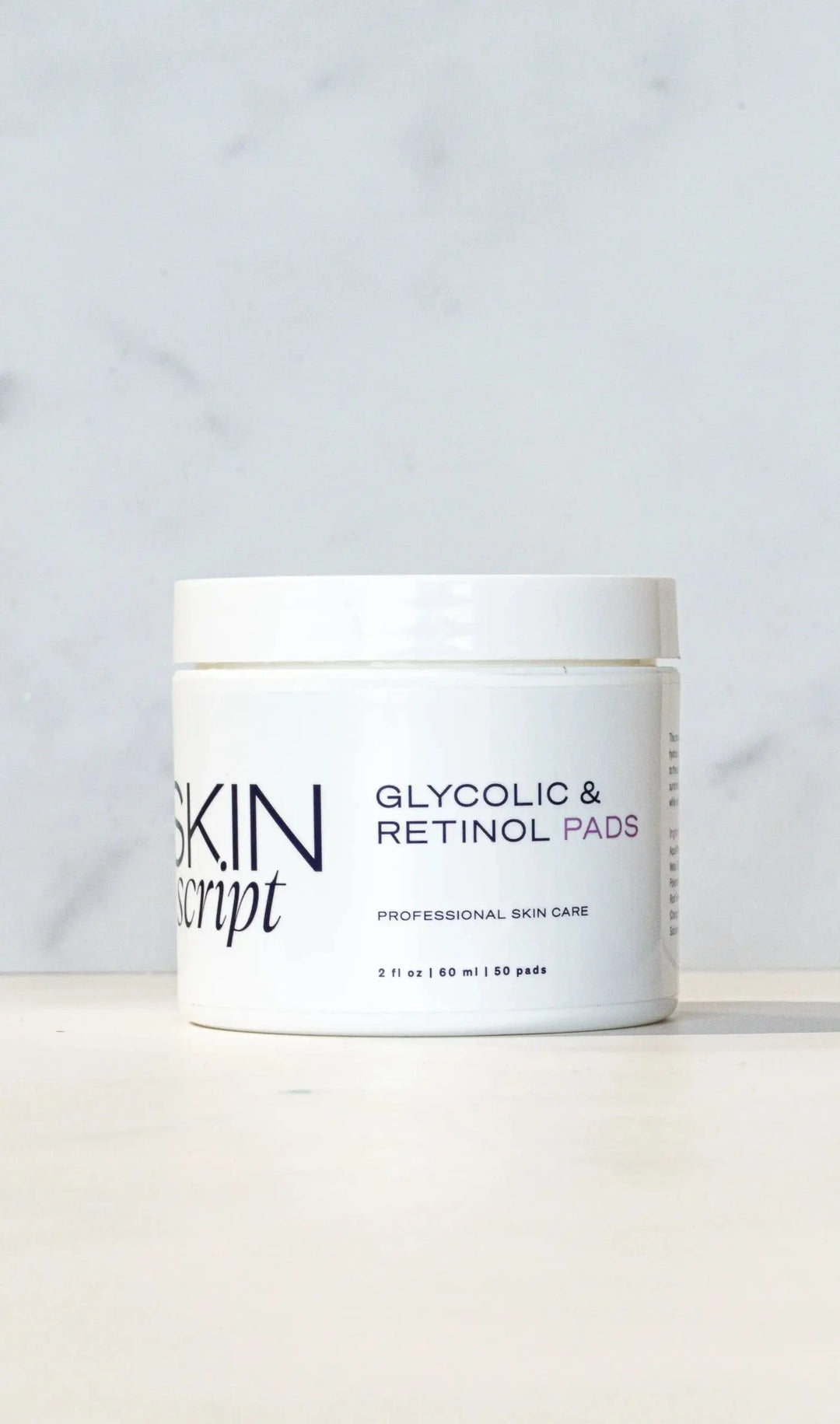 Skin Script Glycolic and Retinol Pads Skin Script Cleanse Face & Body Bar