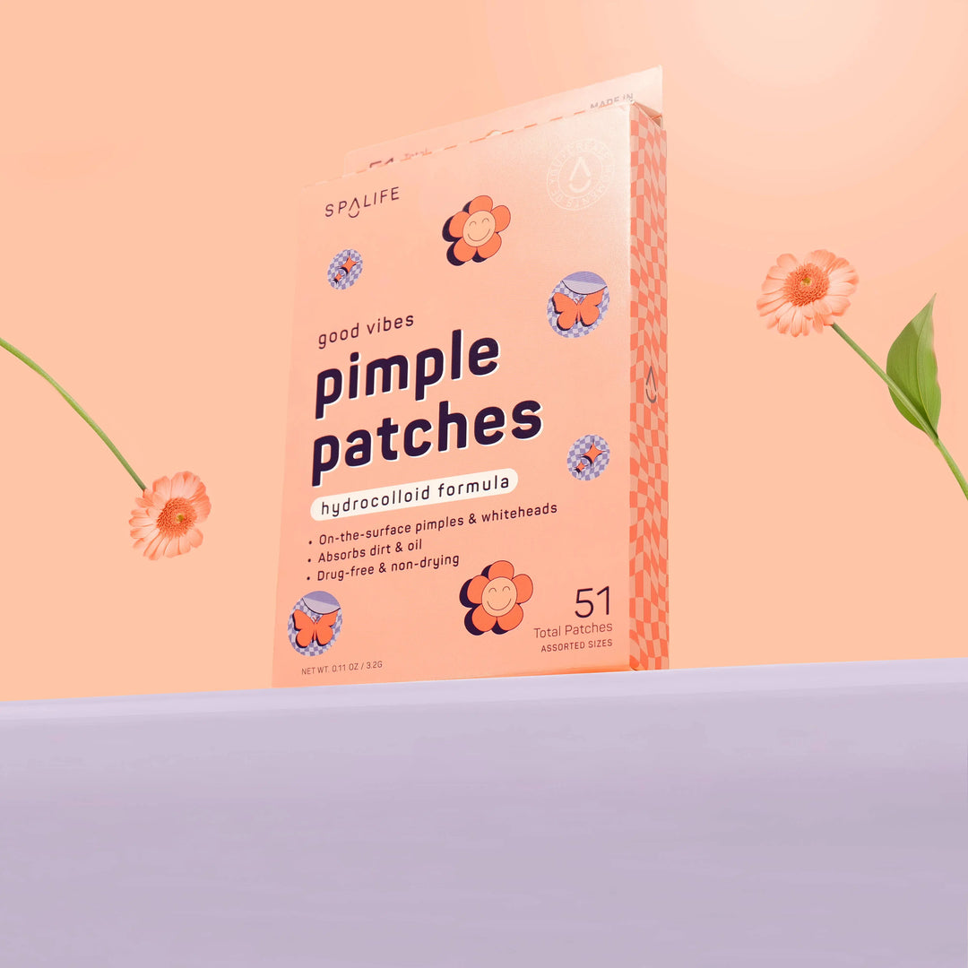 Good Vibes, Butterfly &amp; Flowers Hydrocolloid Pimple Patches