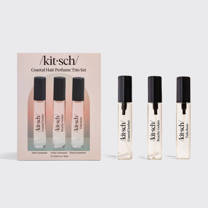 Hair Perfume Trio Set - Tula Rose, Beachy Gelato, Coastal KITSCH Cleanse Face &amp; Body Bar