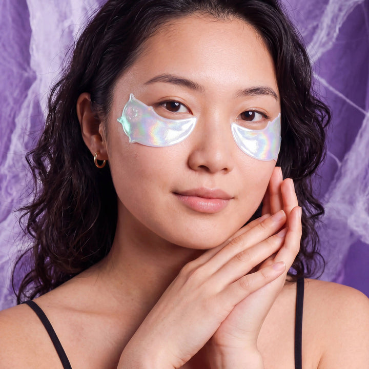 Halloween Oh My Ghouly Hydrogel Undereye Patches  | 8 Pack | Limited Edition My Spa Life Cleanse Face &amp; Body Bar