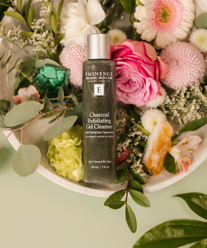 Eminence Organic Skin Care Charcoal Exfoliating Gel Cleanser Eminence Organic Skin Care Cleanse Face & Body Bar