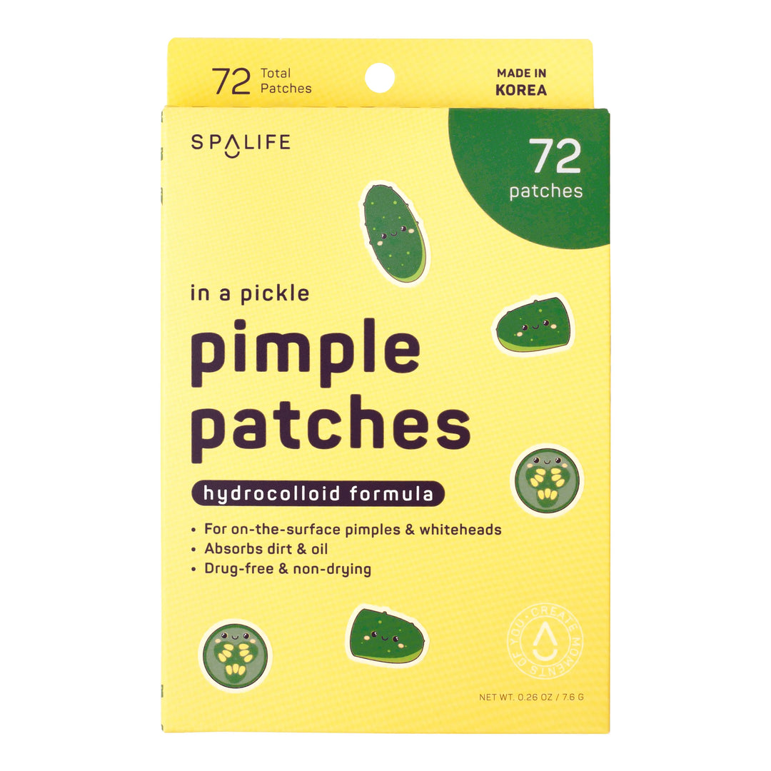 In a Pickle Hydrocolloid Pimple Patches - 72Pickles My Spa Life Cleanse Face &amp; Body Bar