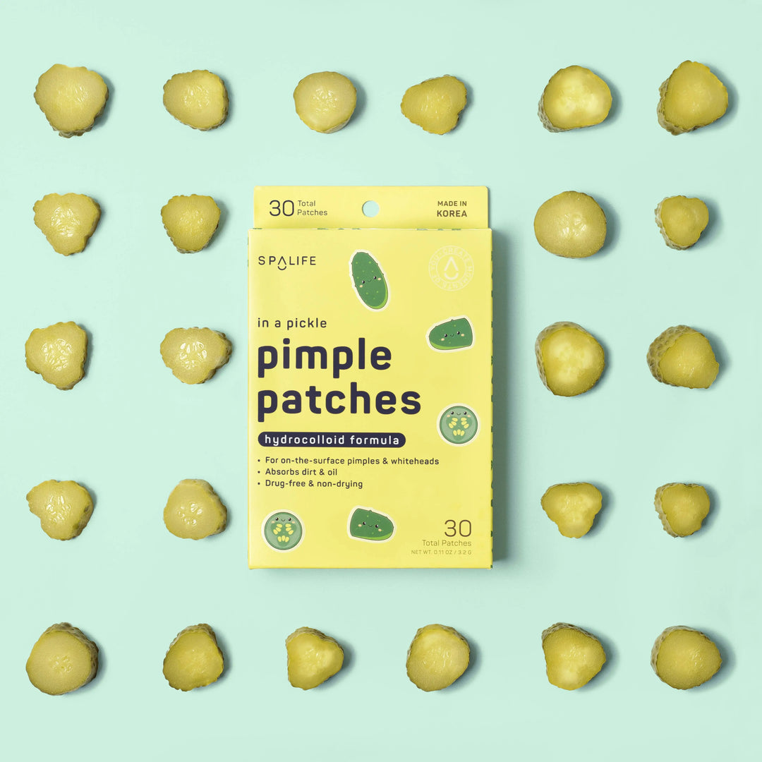 In a Pickle Hydrocolloid Pimple Patches - 72Pickles My Spa Life Cleanse Face &amp; Body Bar