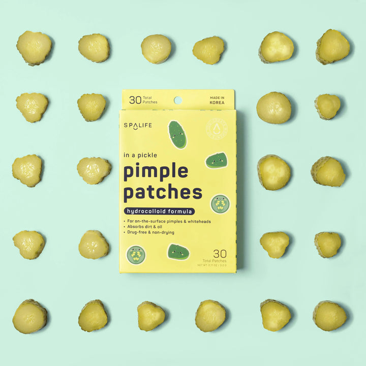 In a Pickle Hydrocolloid Pimple Patches - 72Pickles My Spa Life Cleanse Face &amp; Body Bar