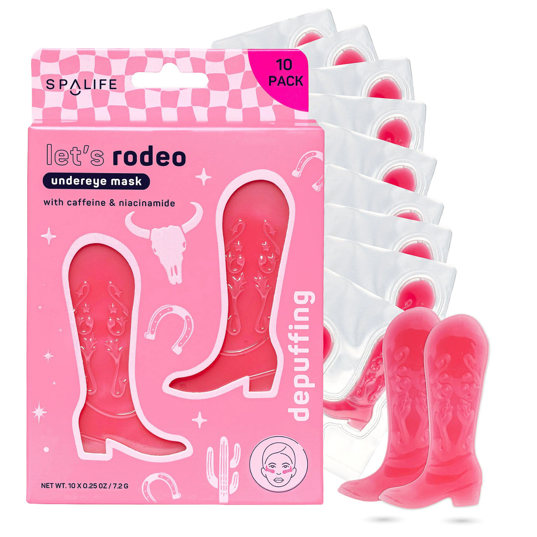 Let's Rodeo Depuffing Undereye Patches l 10 Pack My Spa Life Cleanse Face & Body Bar