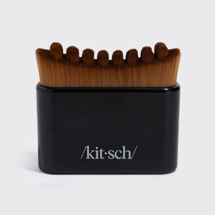 Lymphatic Contour Face Brush - Black KITSCH Cleanse Face &amp; Body Bar