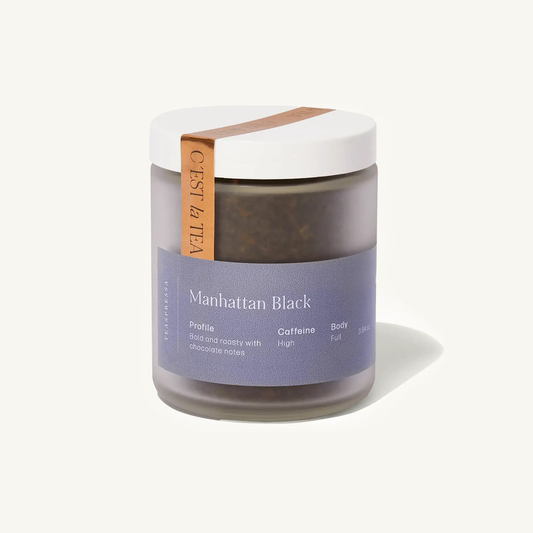 MANHATTAN BLACK | TEA JAR Teaspressa Cleanse Face &amp; Body Bar