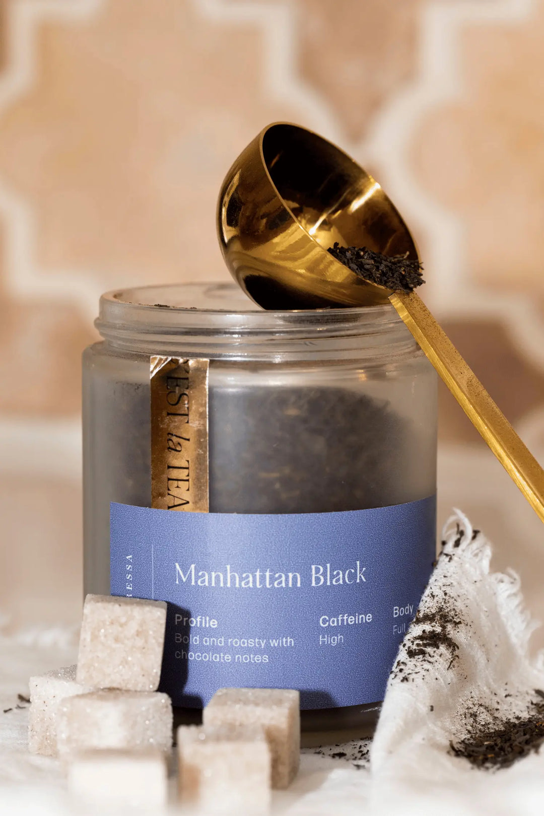 MANHATTAN BLACK | TEA JAR Teaspressa Cleanse Face &amp; Body Bar