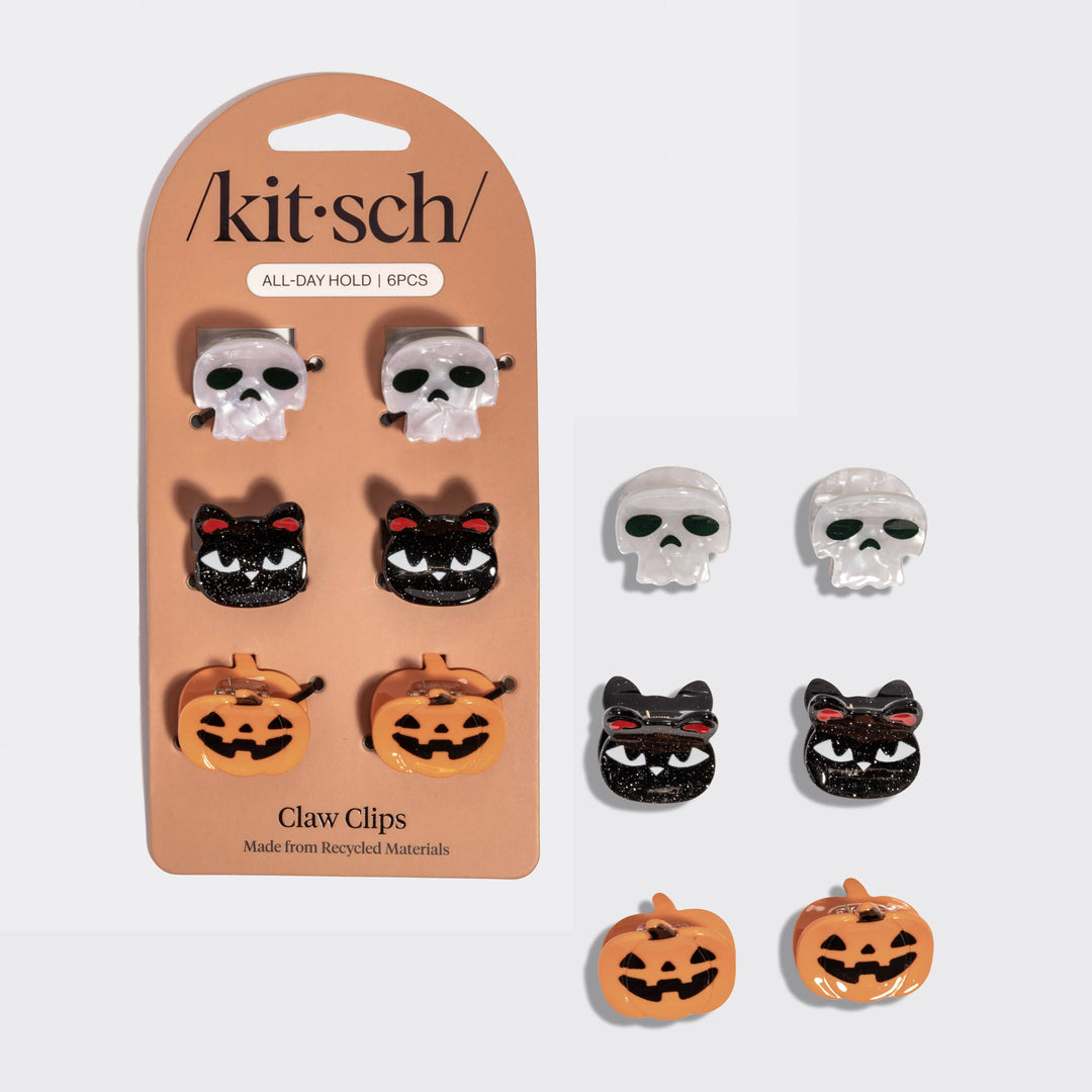 Mini Claw Clips 6pc Set - Halloween Squad KITSCH Cleanse Face &amp; Body Bar