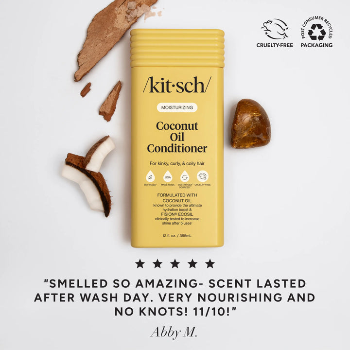 Moisturizing Coconut Oil Conditioner KITSCH Cleanse Face &amp; Body Bar