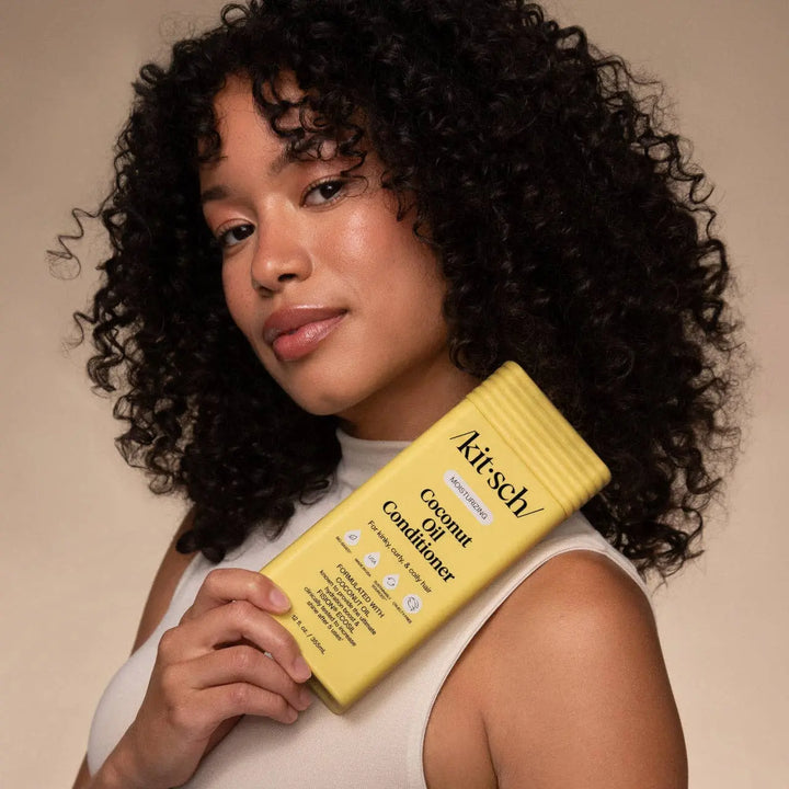 Moisturizing Coconut Oil Conditioner KITSCH Cleanse Face &amp; Body Bar