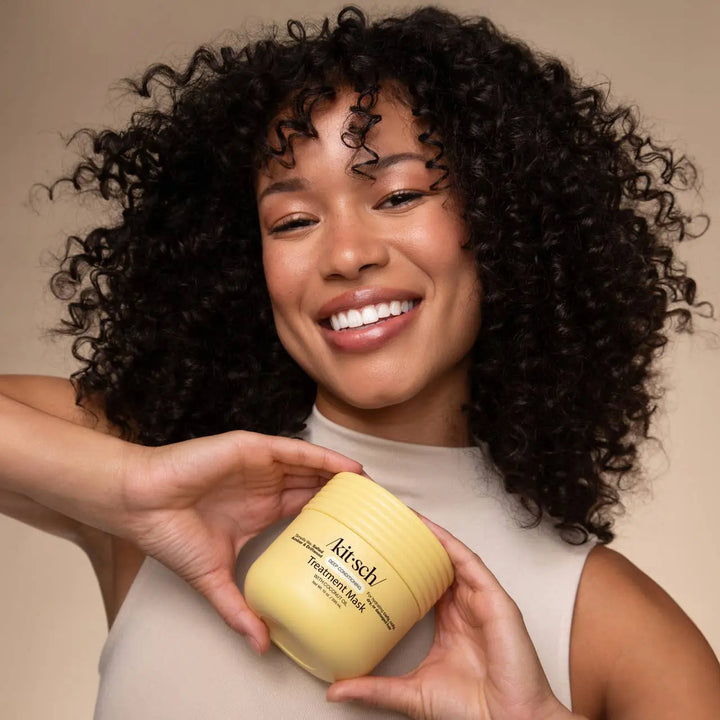 Moisturizing Coconut Oil Deep Conditioning Treatment Mask KITSCH Cleanse Face &amp; Body Bar
