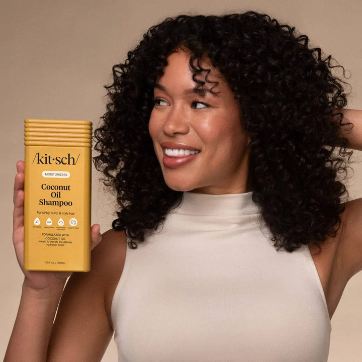 Moisturizing Coconut Oil Shampoo KITSCH Cleanse Face &amp; Body Bar