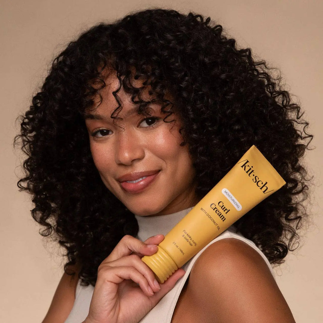 Moisturizing Curl Cream KITSCH Cleanse Face &amp; Body Bar