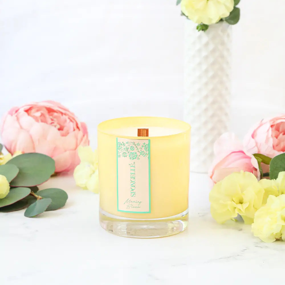 Morning Bloom | Private Reserve Candle Spongellé Cleanse Face & Body Bar