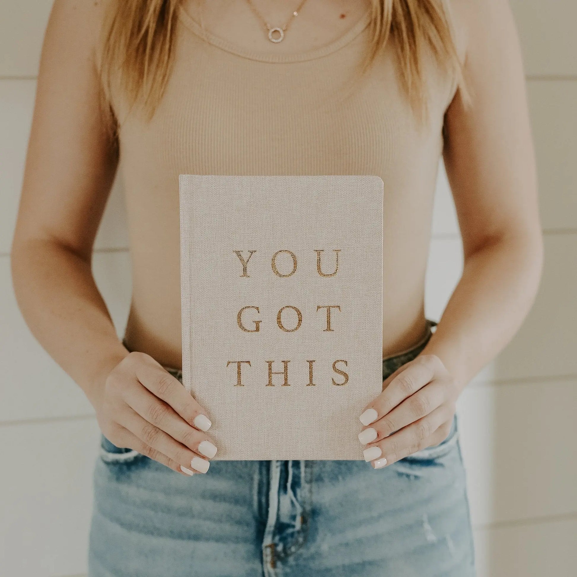 You Got This Fabric Journal Sweet Water Decor