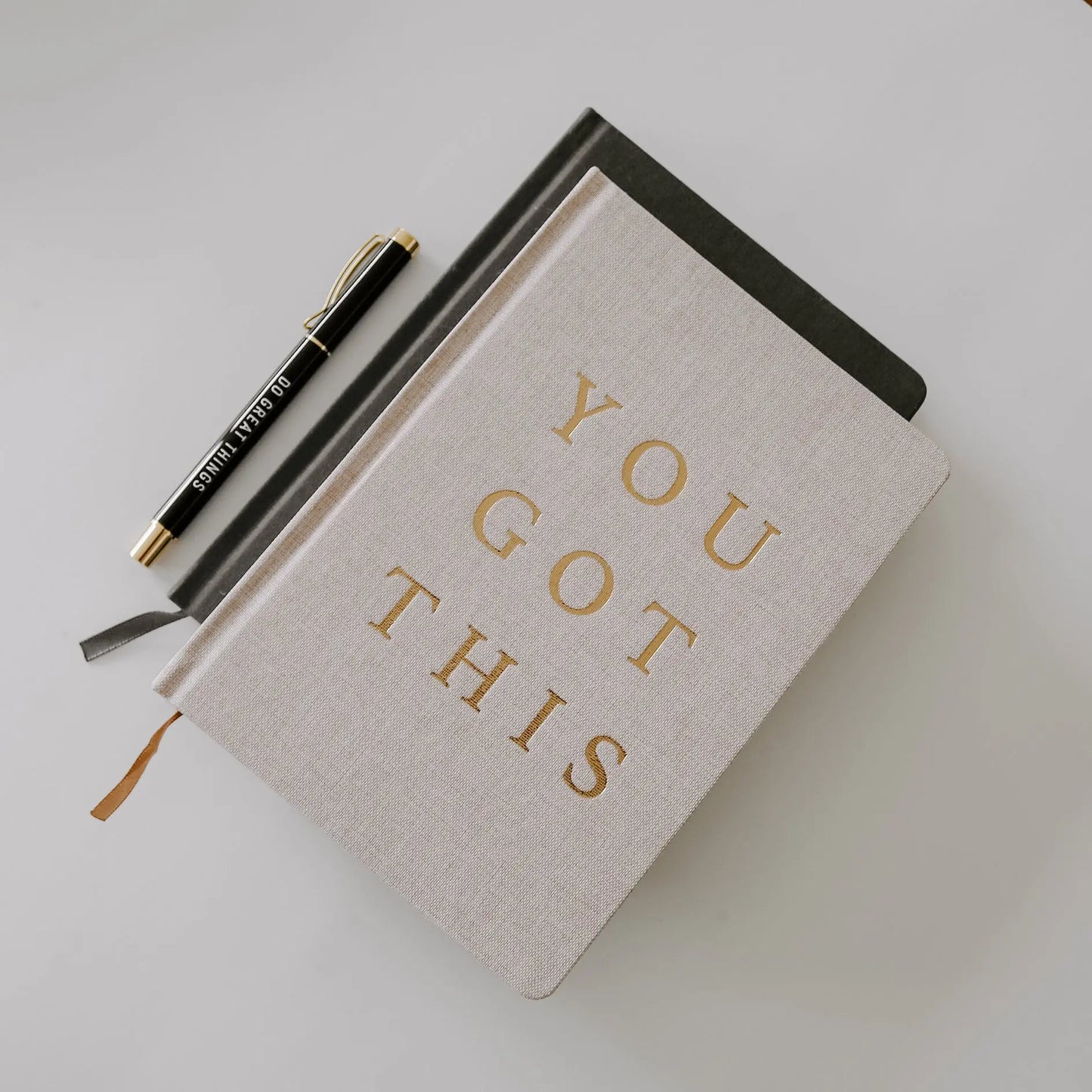 You Got This Fabric Journal Sweet Water Decor