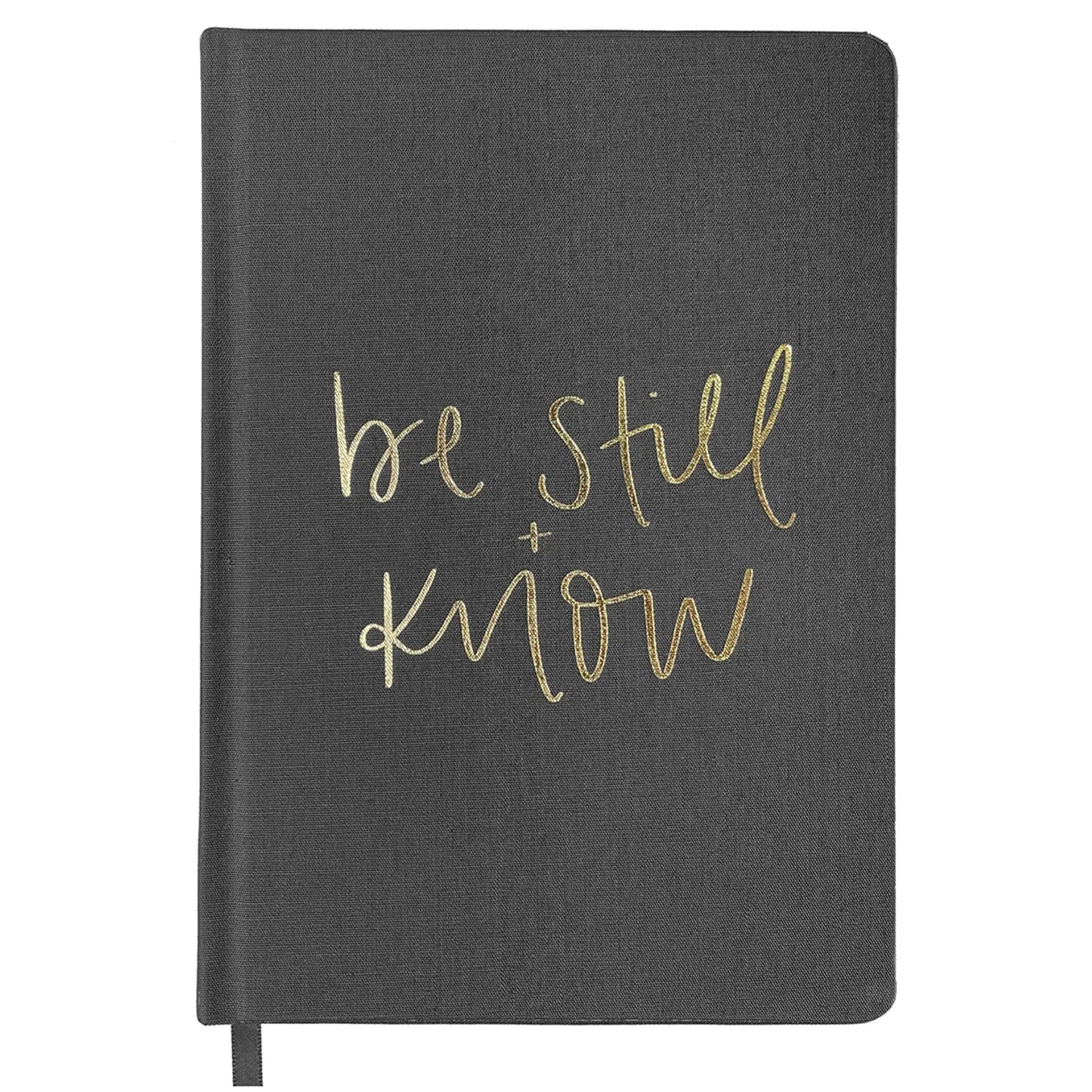 Be Still and Know Fabric Journal Sweet Water Decor