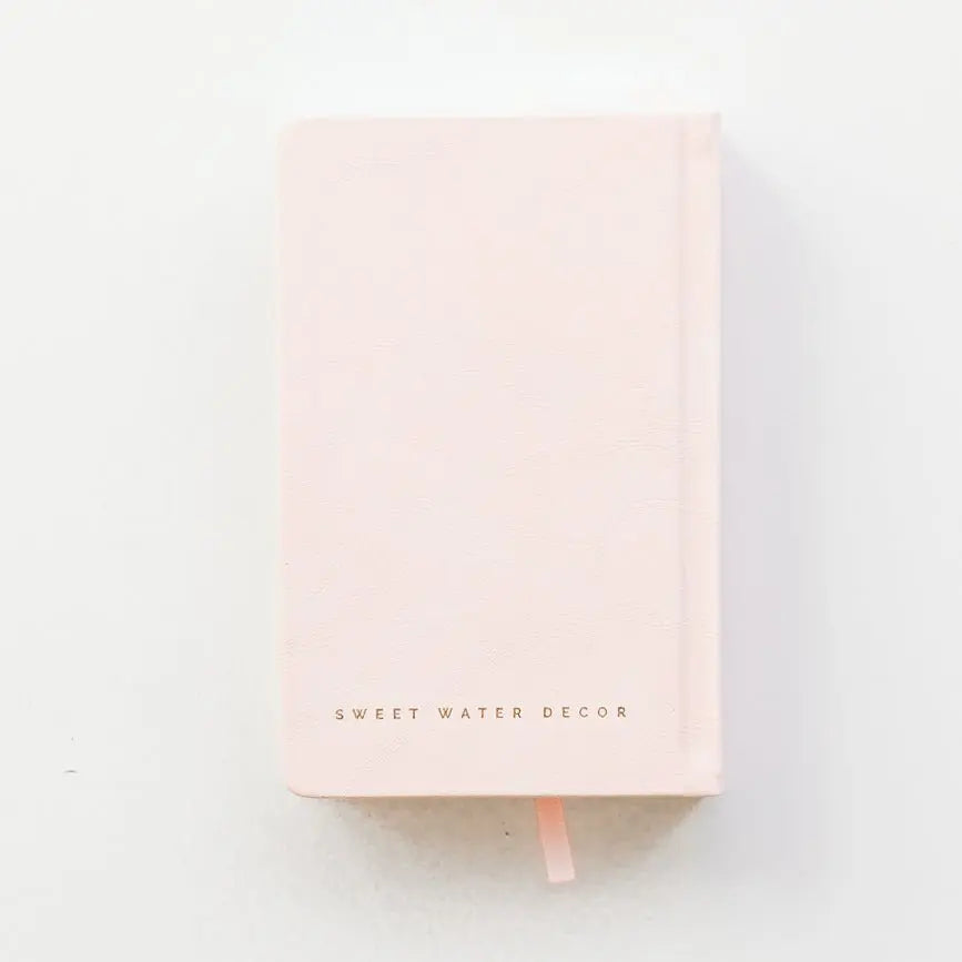 Mom's One Line A Day Leather Journal Sweet Water Decor