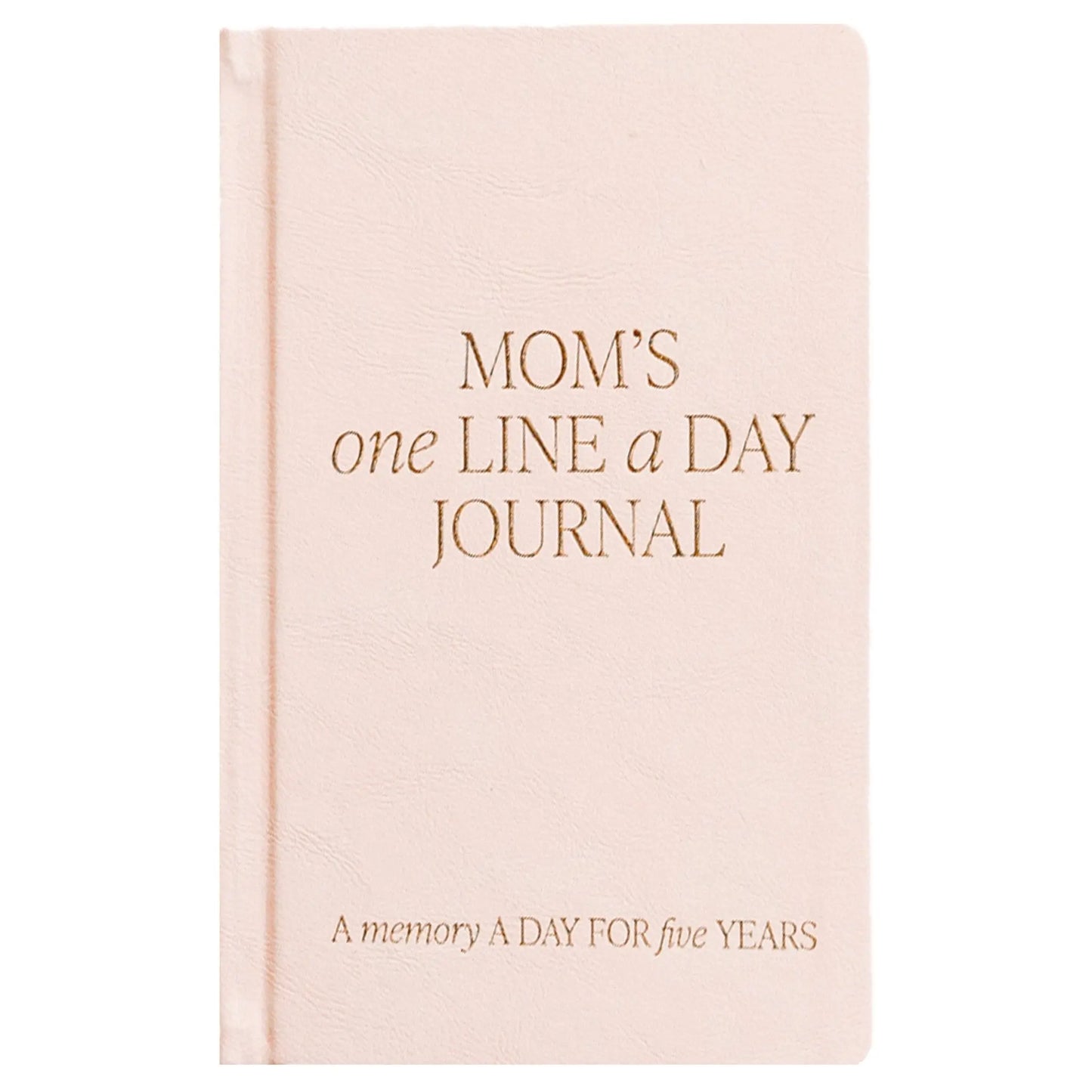 Mom's One Line A Day Leather Journal Sweet Water Decor