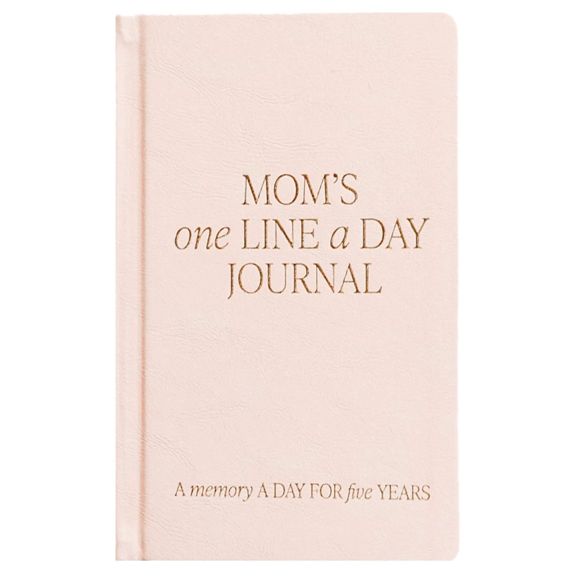 Mom's One Line A Day Leather Journal Sweet Water Decor