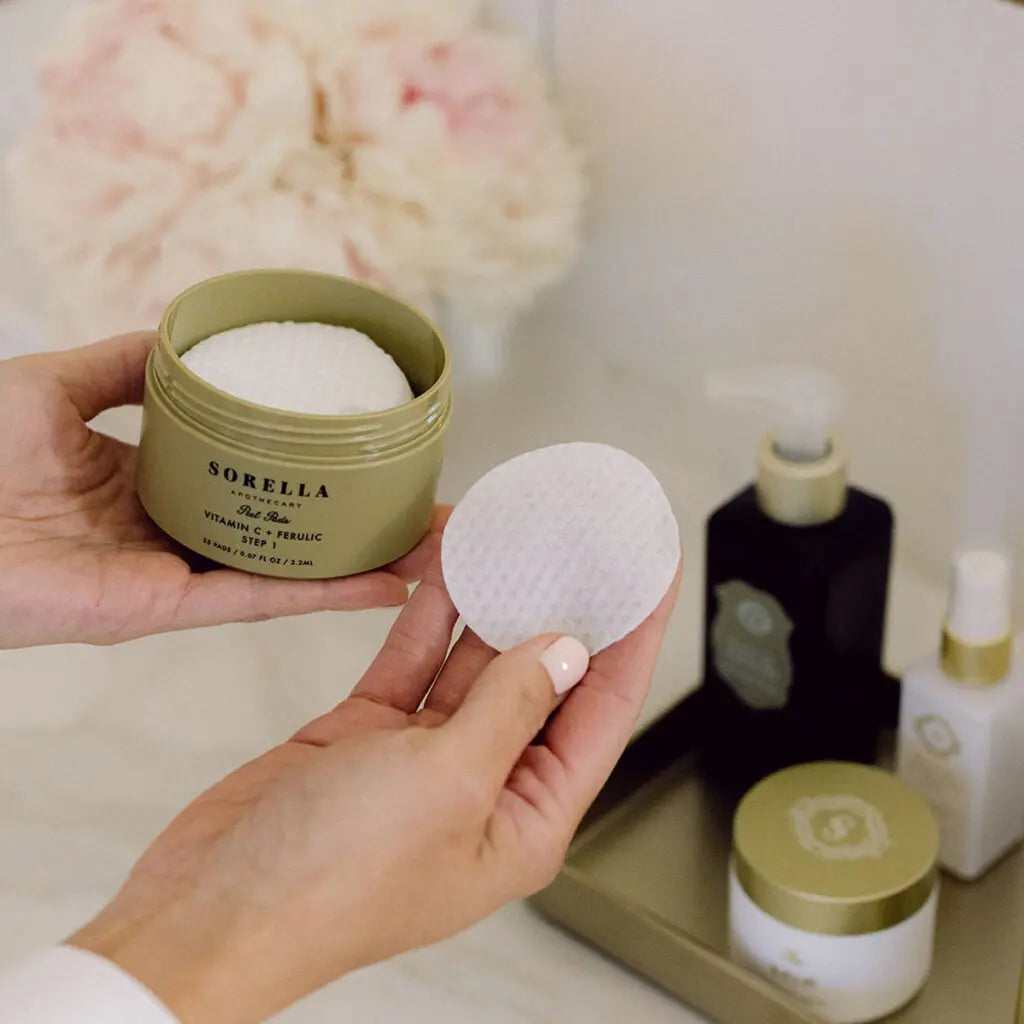 Sorella Apothecary Vitamin C and Ferulic Peel Pads Sorella Apothecary
