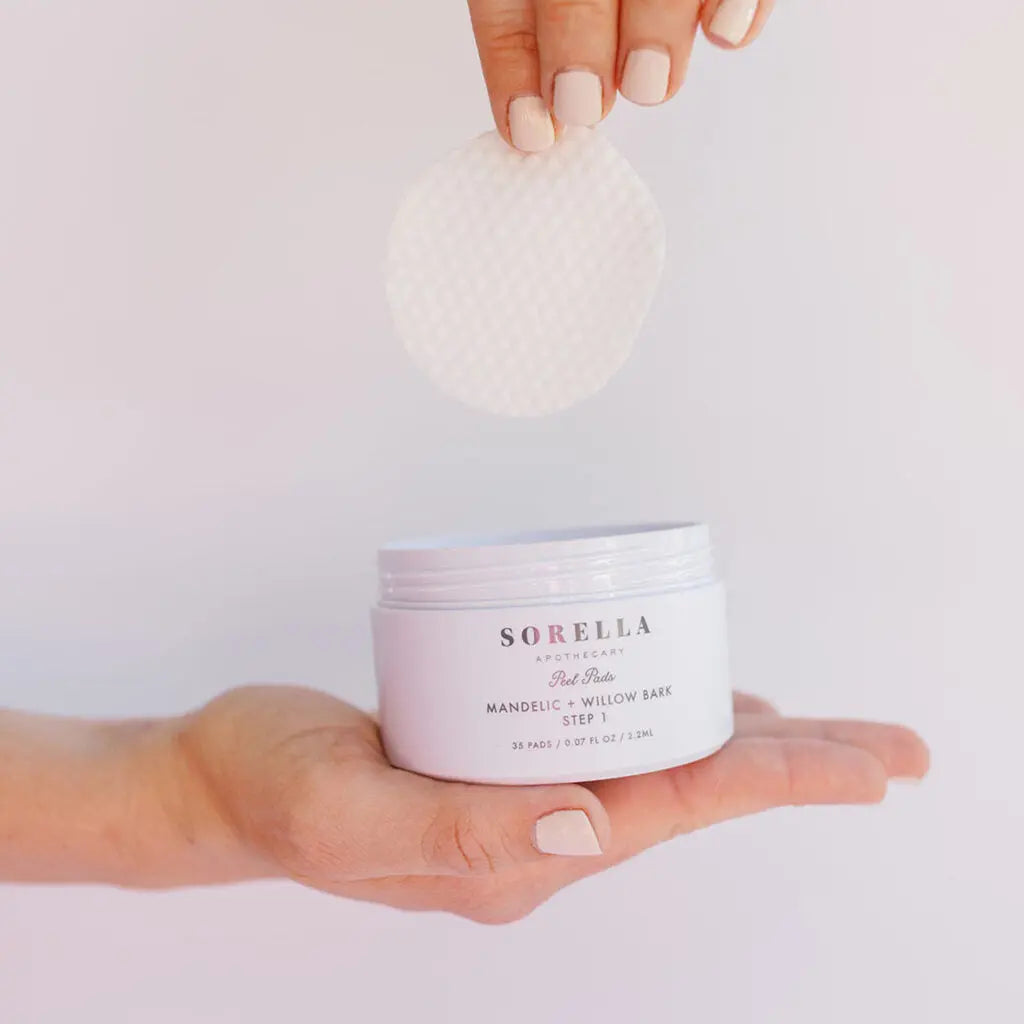 Sorella Apothecary Mandelic and Willow Bark Peel Pads Sorella Apothecary