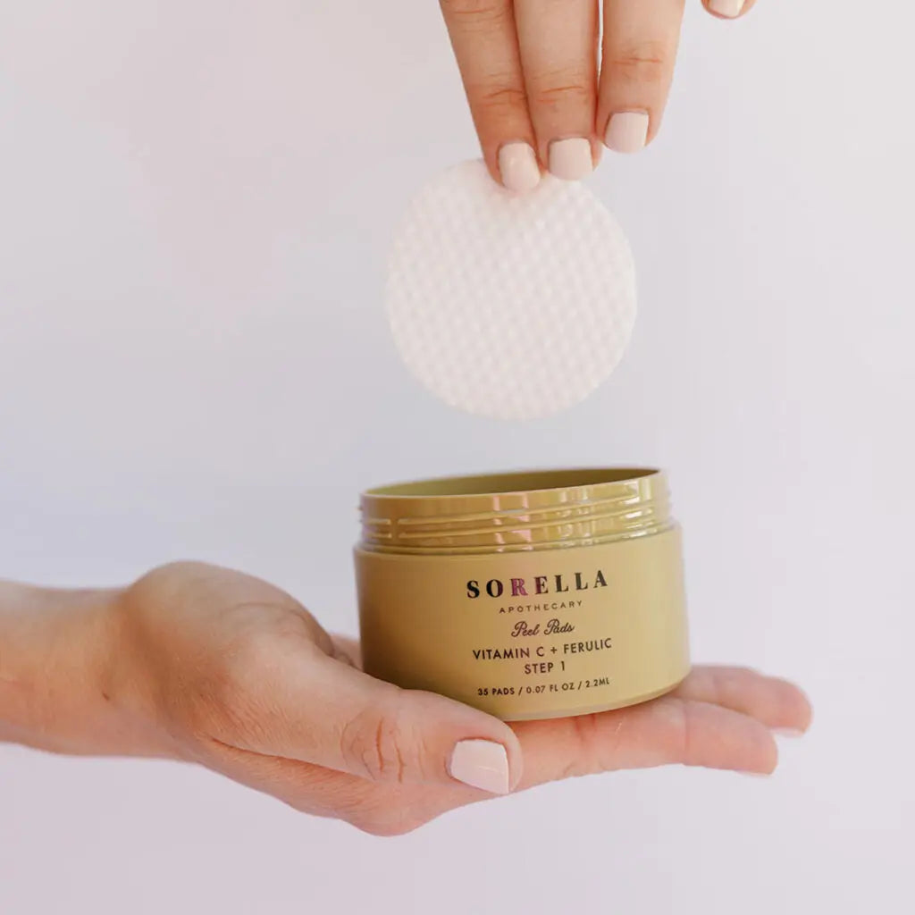 Sorella Apothecary Vitamin C and Ferulic Peel Pads Sorella Apothecary