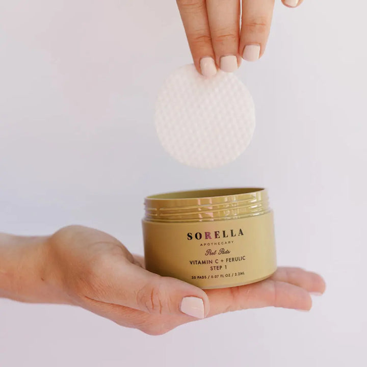Sorella Apothecary Vitamin C and Ferulic Peel Pads Sorella Apothecary