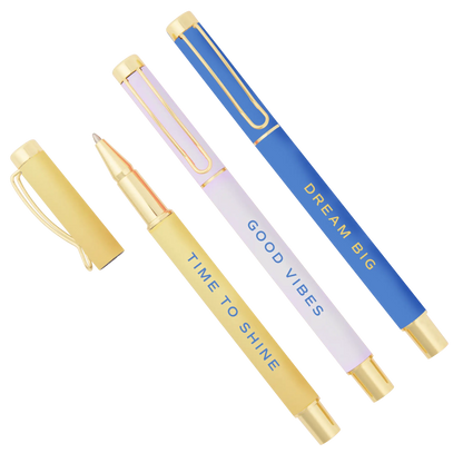 Good Vibes Pen Set Sweet Water Decor