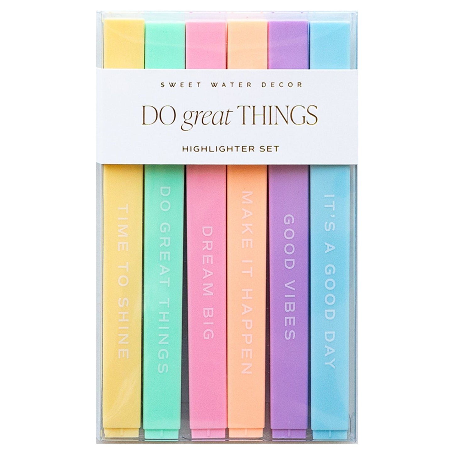 Do Great Things Pen Set Sweet Water Decor