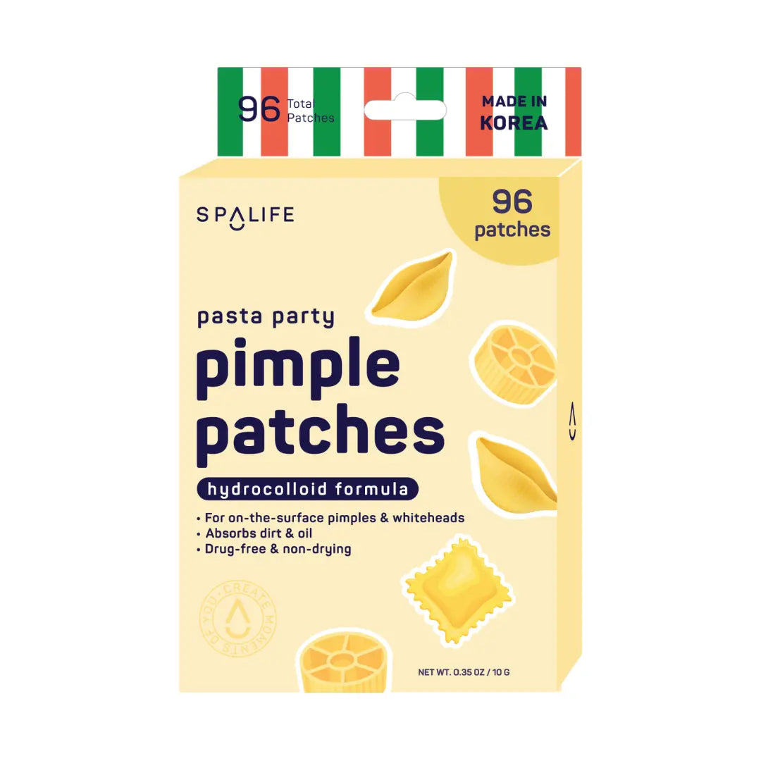 Pasta Party Hydrocolloid Pimple Patches My Spa Life Cleanse Face &amp; Body Bar