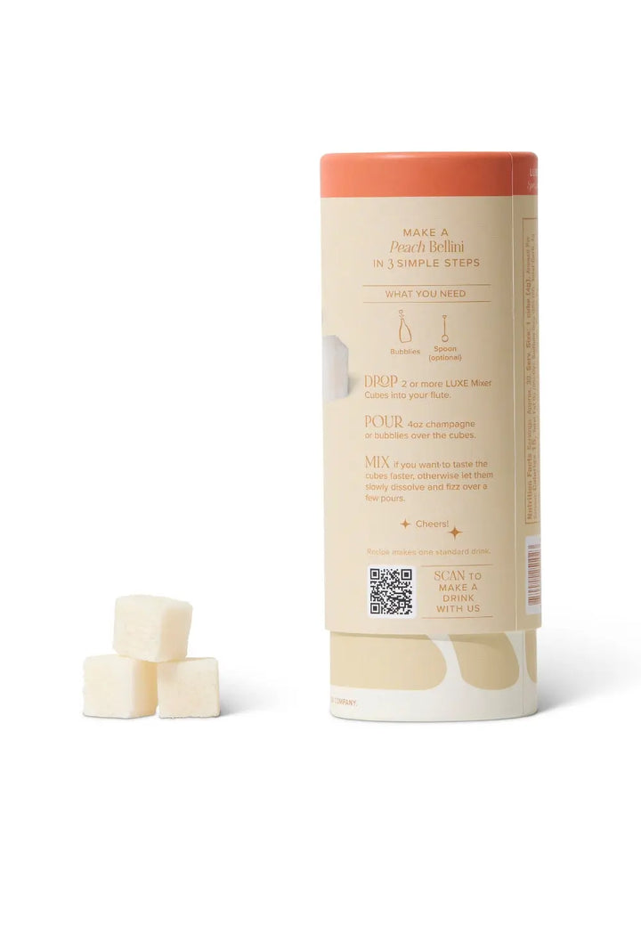 Peach Bellini Mimosa Mixer Tallboy Teaspressa Cleanse Face &amp; Body Bar
