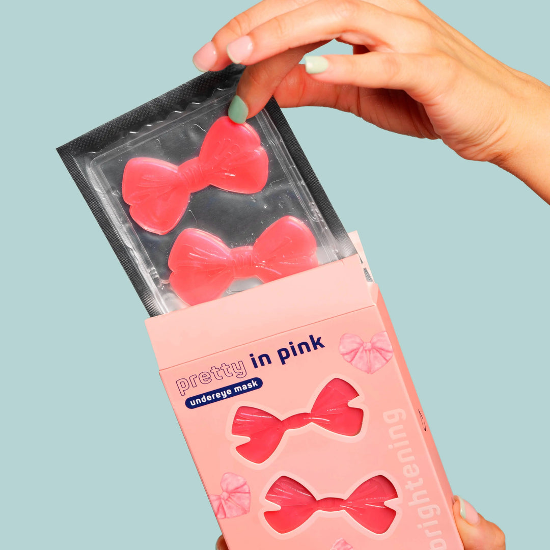 Pretty in Pink! Brightening Undereye Masks - 8 Pairs My Spa Life Cleanse Face &amp; Body Bar