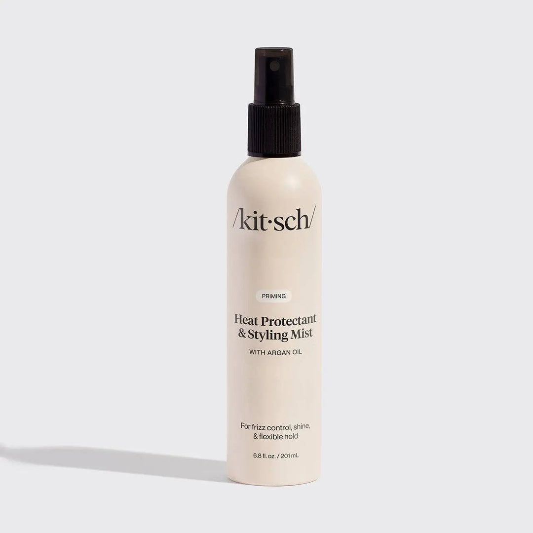 Priming Argan Oil Heat Protectant &amp; Styling Mist KITSCH Cleanse Face &amp; Body Bar