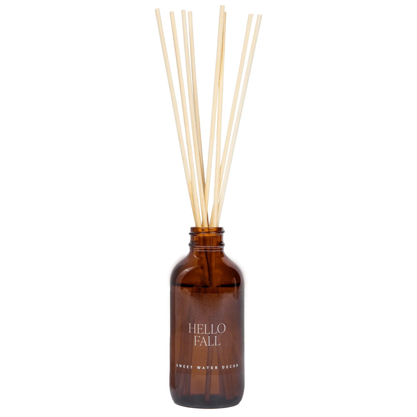 Hello Fall Amber Reed Diffuser Sweet Water Decor