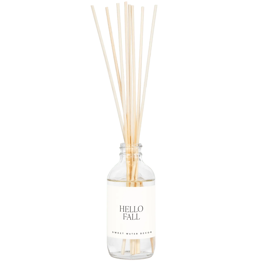Hello Fall Clear Reed Diffuser Sweet Water Decor Cleanse Face & Body Bar