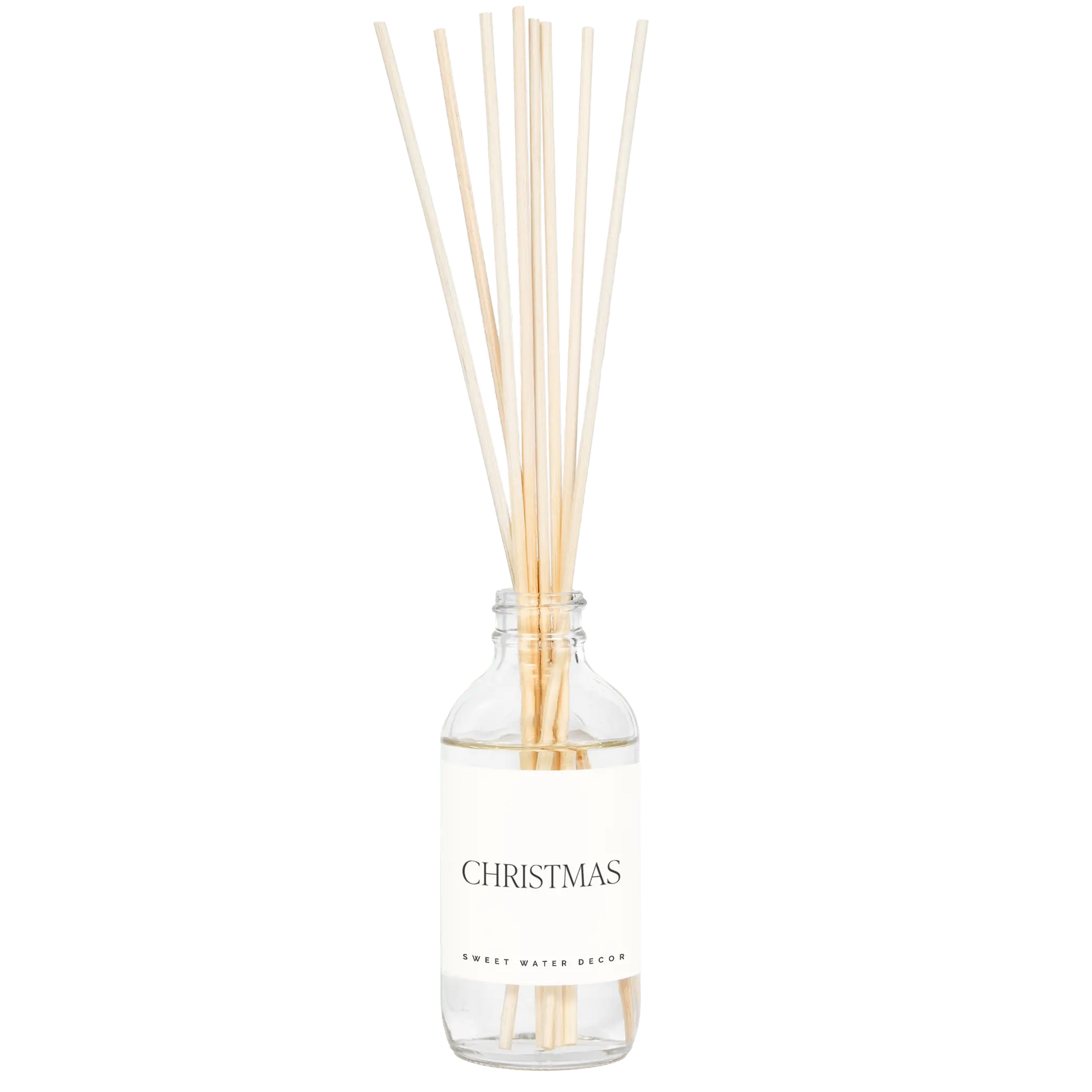 Christmas Clear Reed Diffuser Sweet Water Decor